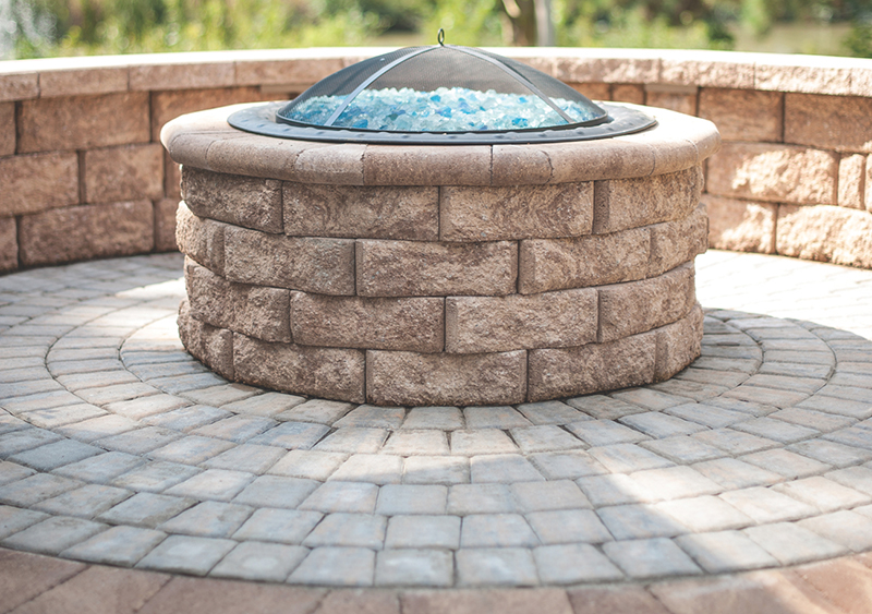 Belgard Aspen Stone Fire Pit