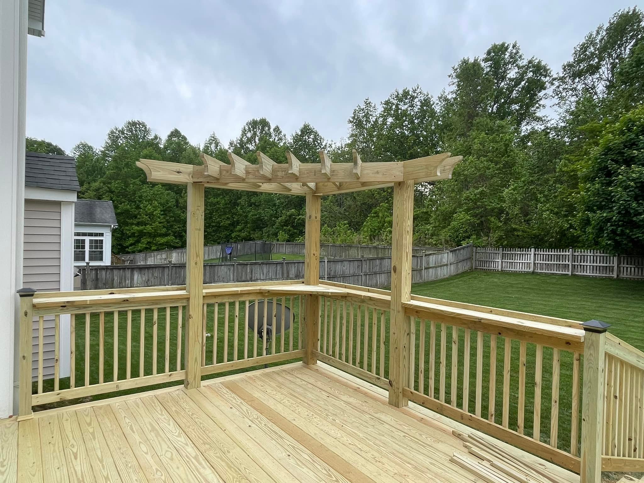 St Leonard MD Wood Deck